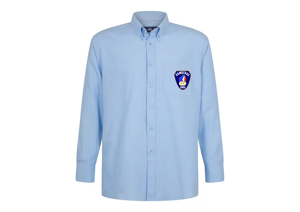 CAMISA OXFORD CON LOGO  1
