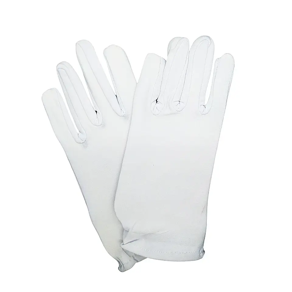 GUANTES DE PARADA BLANCOS 1