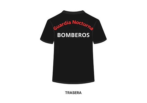 POLERA MANGA CORTA LEYENDA BOMBEROS
