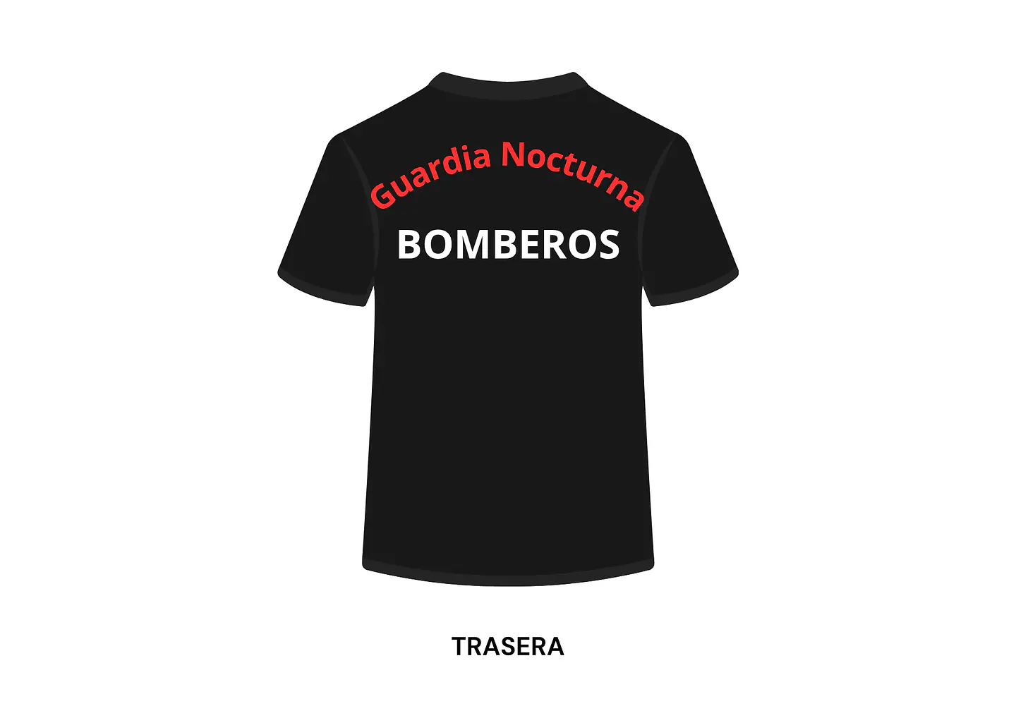 POLERA MANGA CORTA LEYENDA BOMBEROS 1
