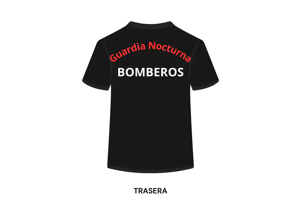 POLERA MANGA CORTA LEYENDA BOMBEROS 1