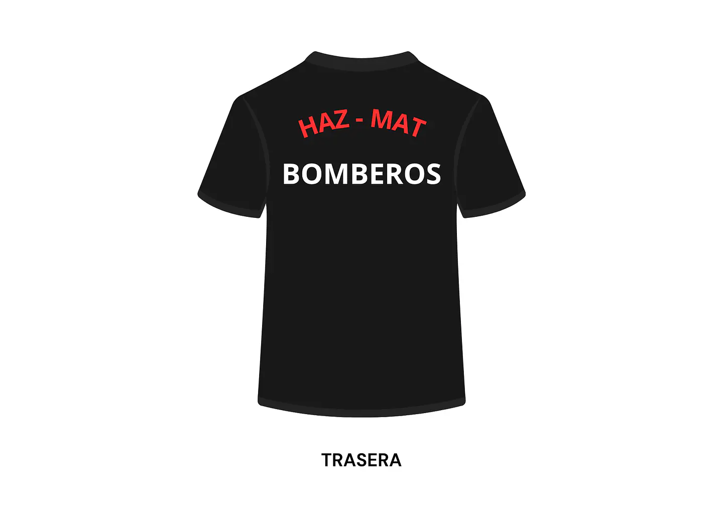 POLERA MANGA CORTA LEYENDA BOMBEROS 1