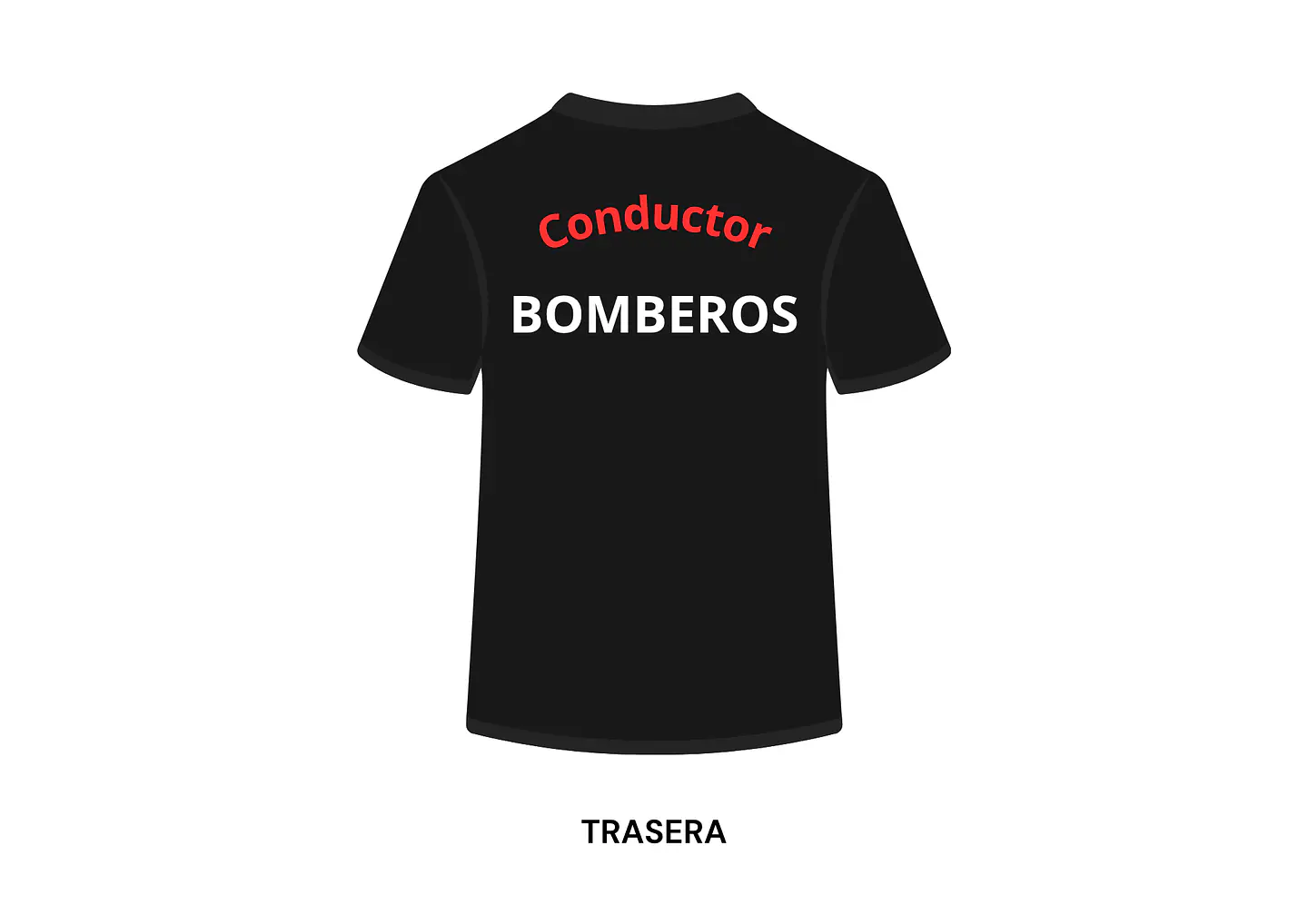 POLERA MANGA CORTA LEYENDA BOMBEROS 1