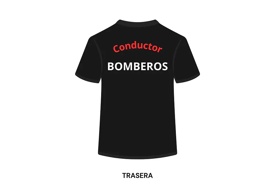 POLERA MANGA CORTA LEYENDA BOMBEROS 1