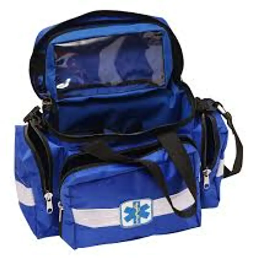 BOTIQUIN TRAUMA RESCATE AZUL M 1