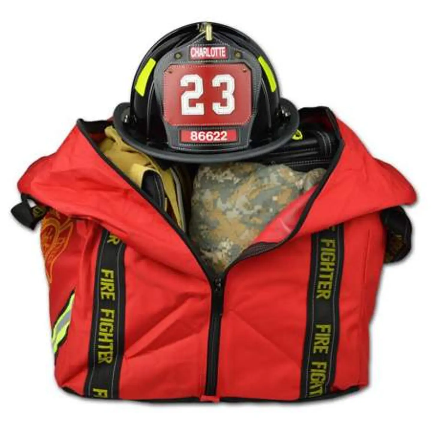 BOLSO PARA UNIFORME DE BOMBERO 1