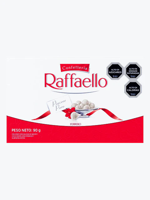 Caja de 9 Bombones Raffaello - Ferrero Rocher - 90 gr