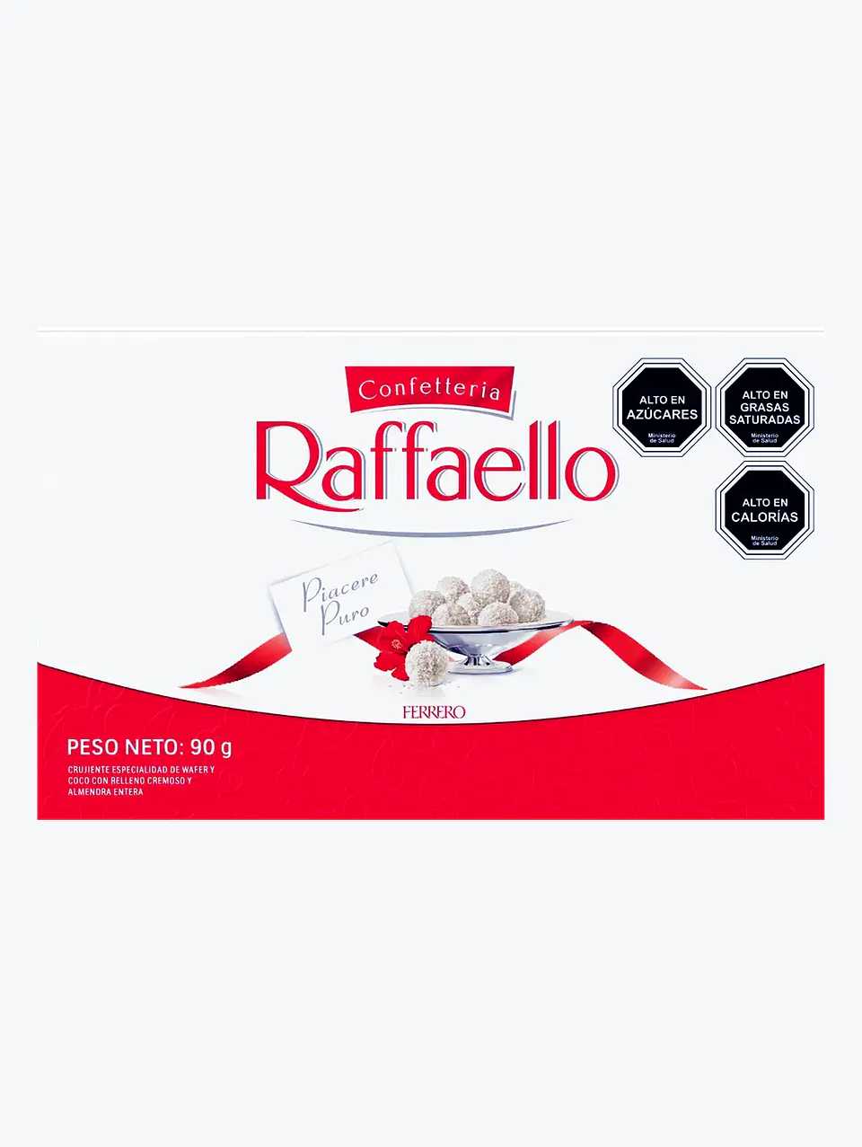 Caja de 9 Bombones Raffaello - Ferrero Rocher - 90 gr 1
