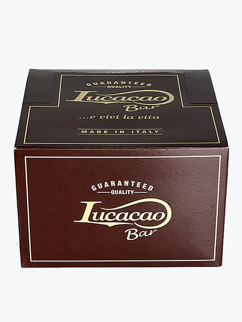 Chocolate caliente instantáneo - Lucaffé Lucacao - Caja de 50 sobres
