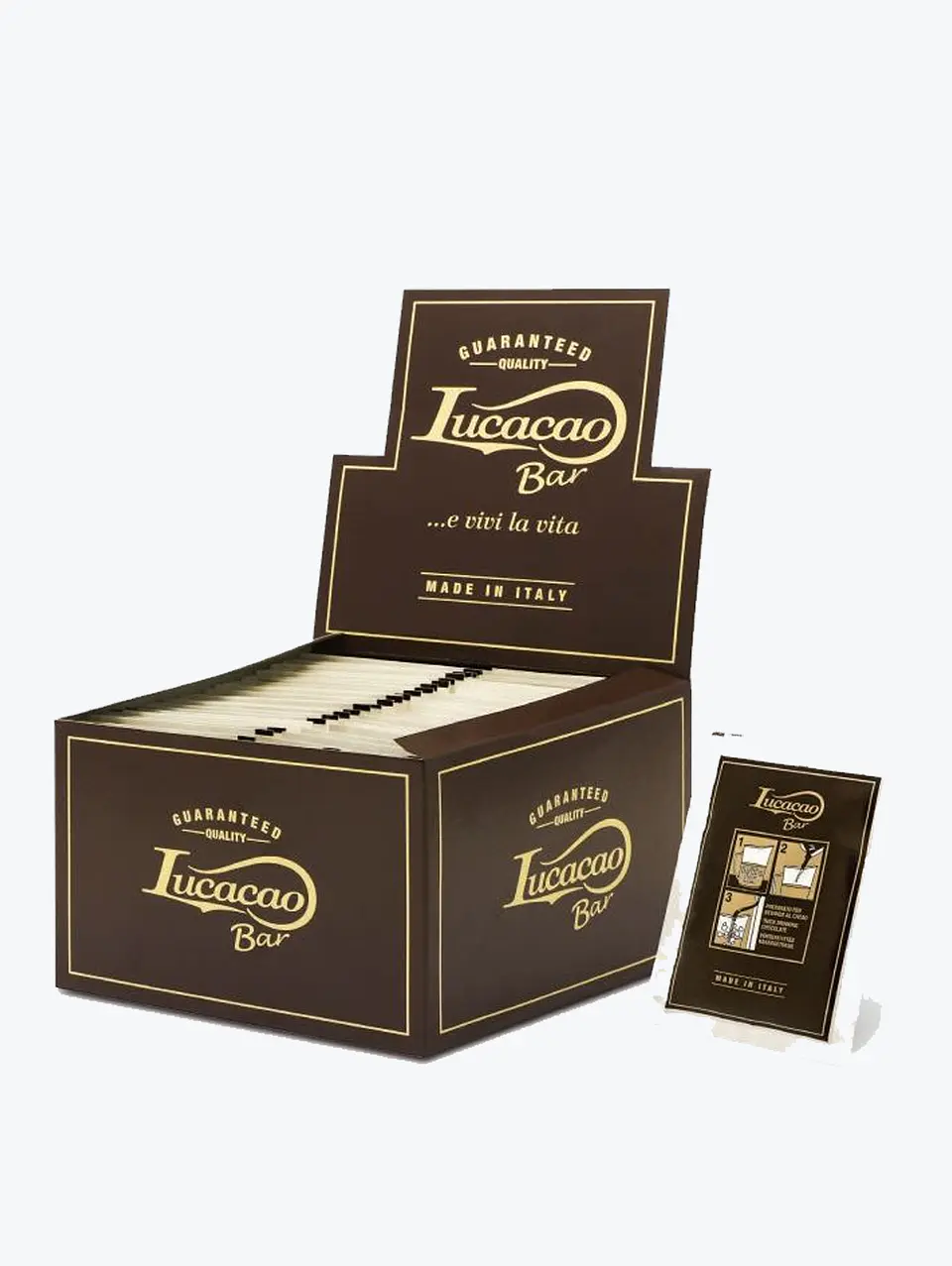 Chocolate caliente instantáneo - Lucaffé Lucacao - Caja de 50 sobres 2