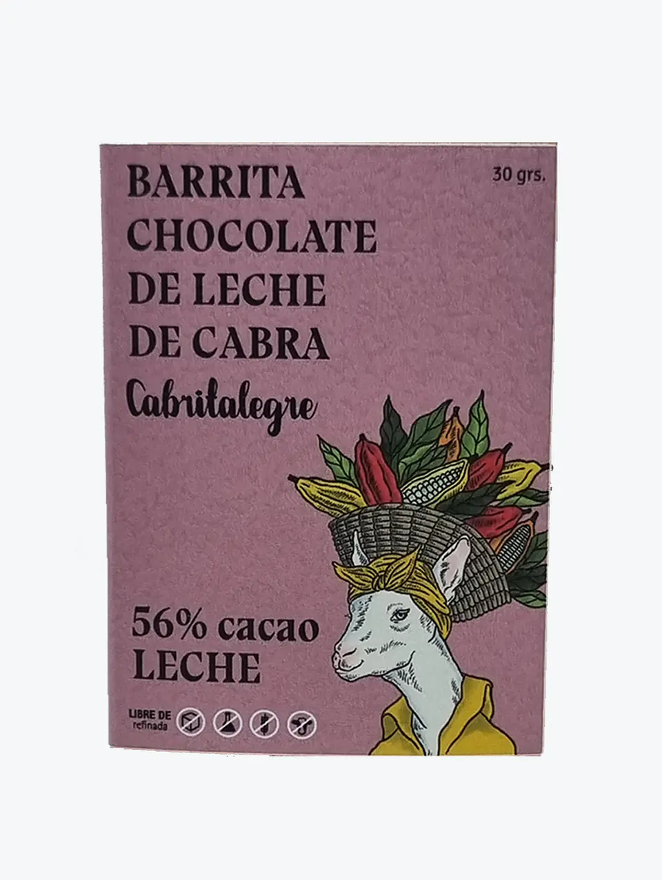 Chocolate de Leche de Cabra - 30g 3