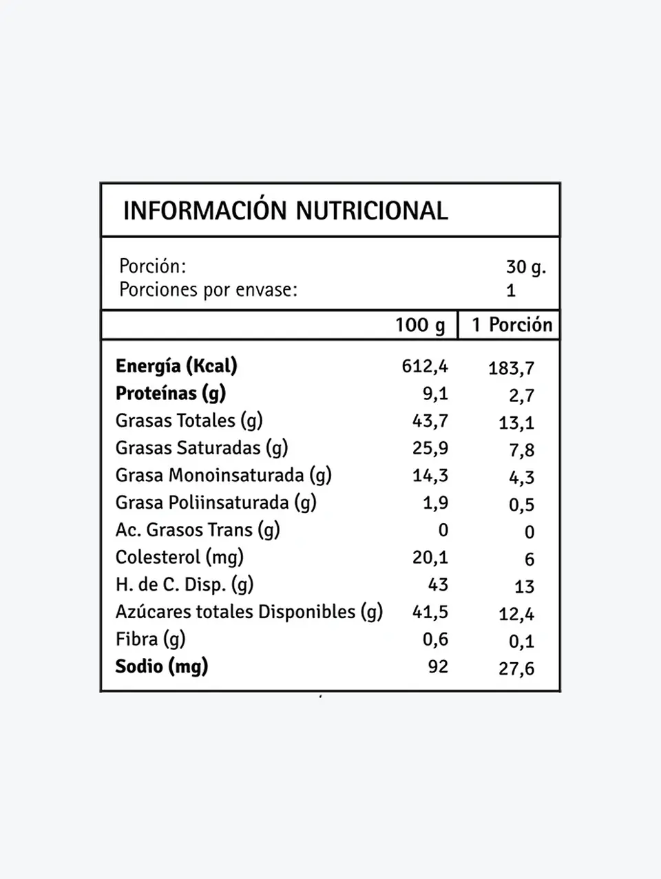 Chocolate de Leche de Cabra - 30g 2