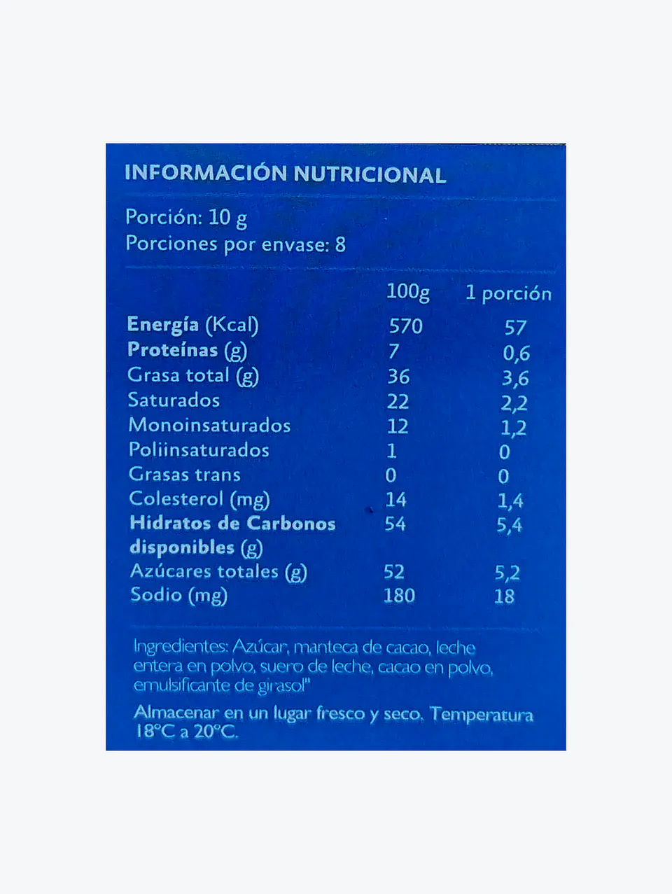 Barra de Chocolate con Leche - KKOh! - 80g 2