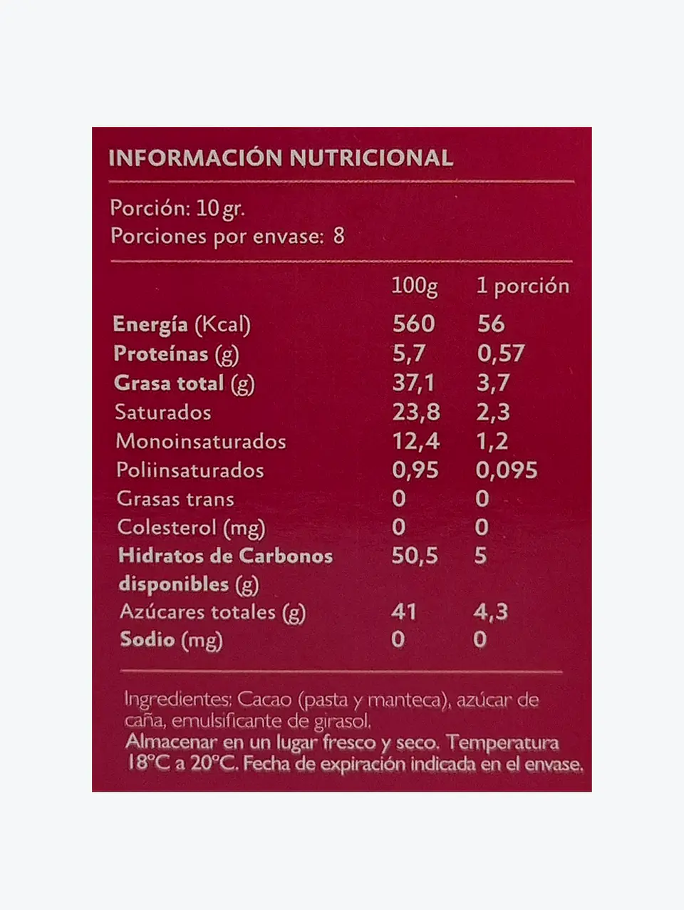 Barra de Chocolate Amargo 60% - KKOh! - 80g 2