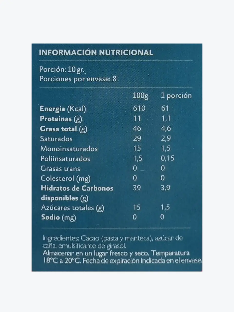 Barra de Chocolate Amargo 85% - KKOh! - 80g 2