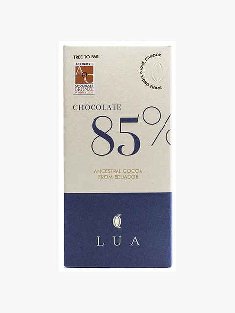 Barra de Chocolate Amargo 85% - LUA - 50g