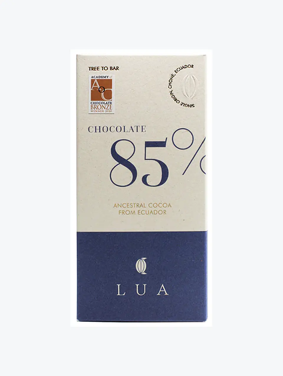 Barra de Chocolate Amargo 85% - LUA - 50g 1
