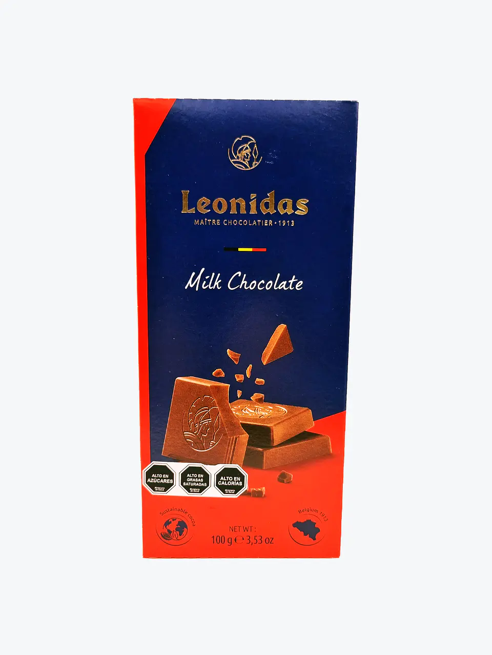 Barra de Chocolate con Leche - Leonidas - 100g 1