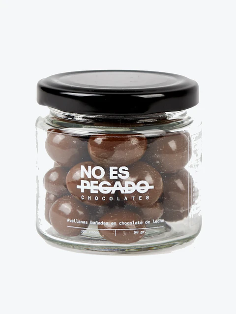Avellanas Bañadas en Chocolate de Leche - No es Pecado - 90 gr
