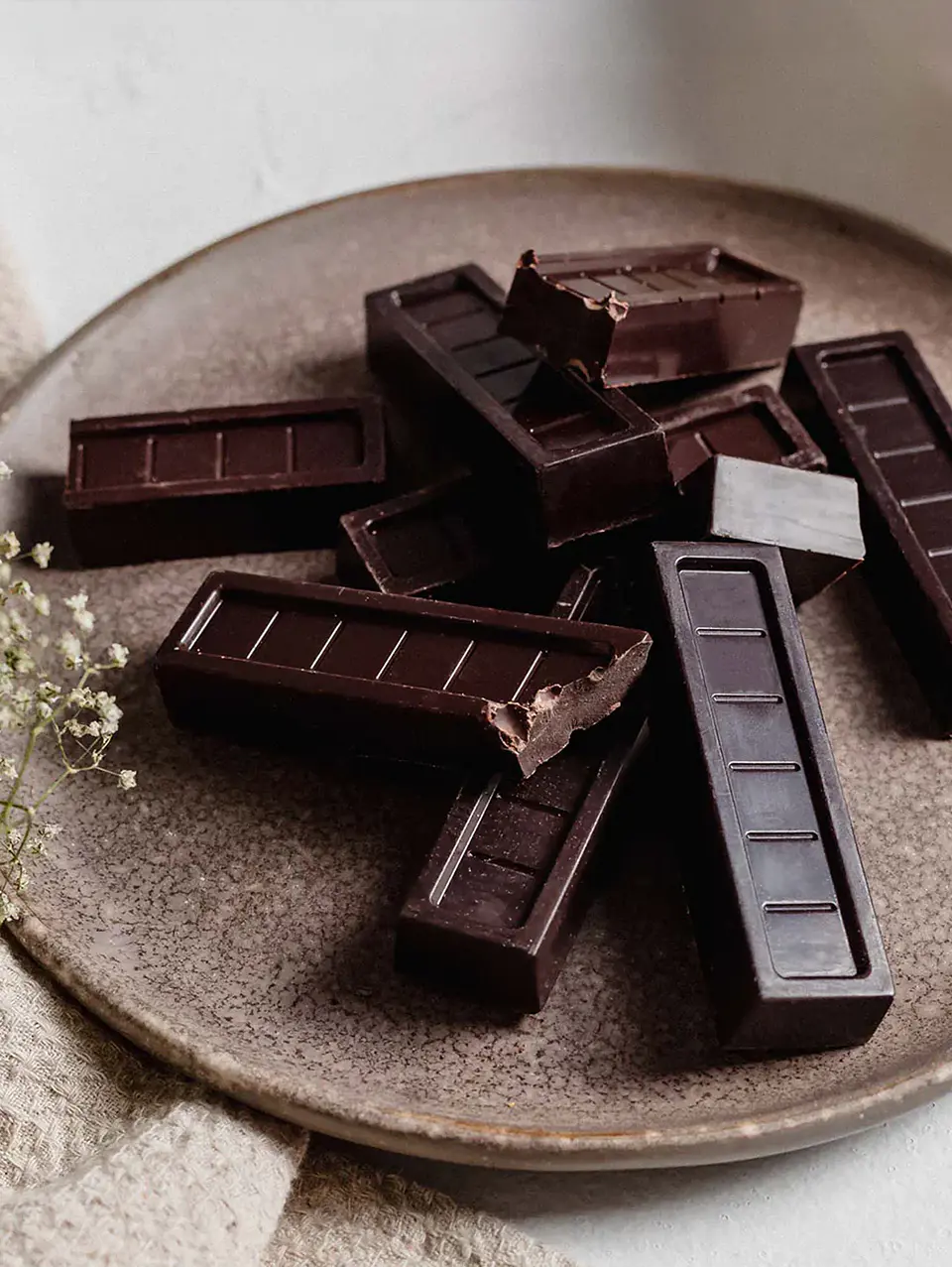 Caja de 7 Barritas de Chocolate Amargo 72% - No es Pecado - 154g 8