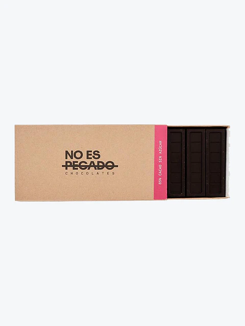 Caja de 7 Barritas de Chocolate Amargo 85% - No es Pecado - 154g