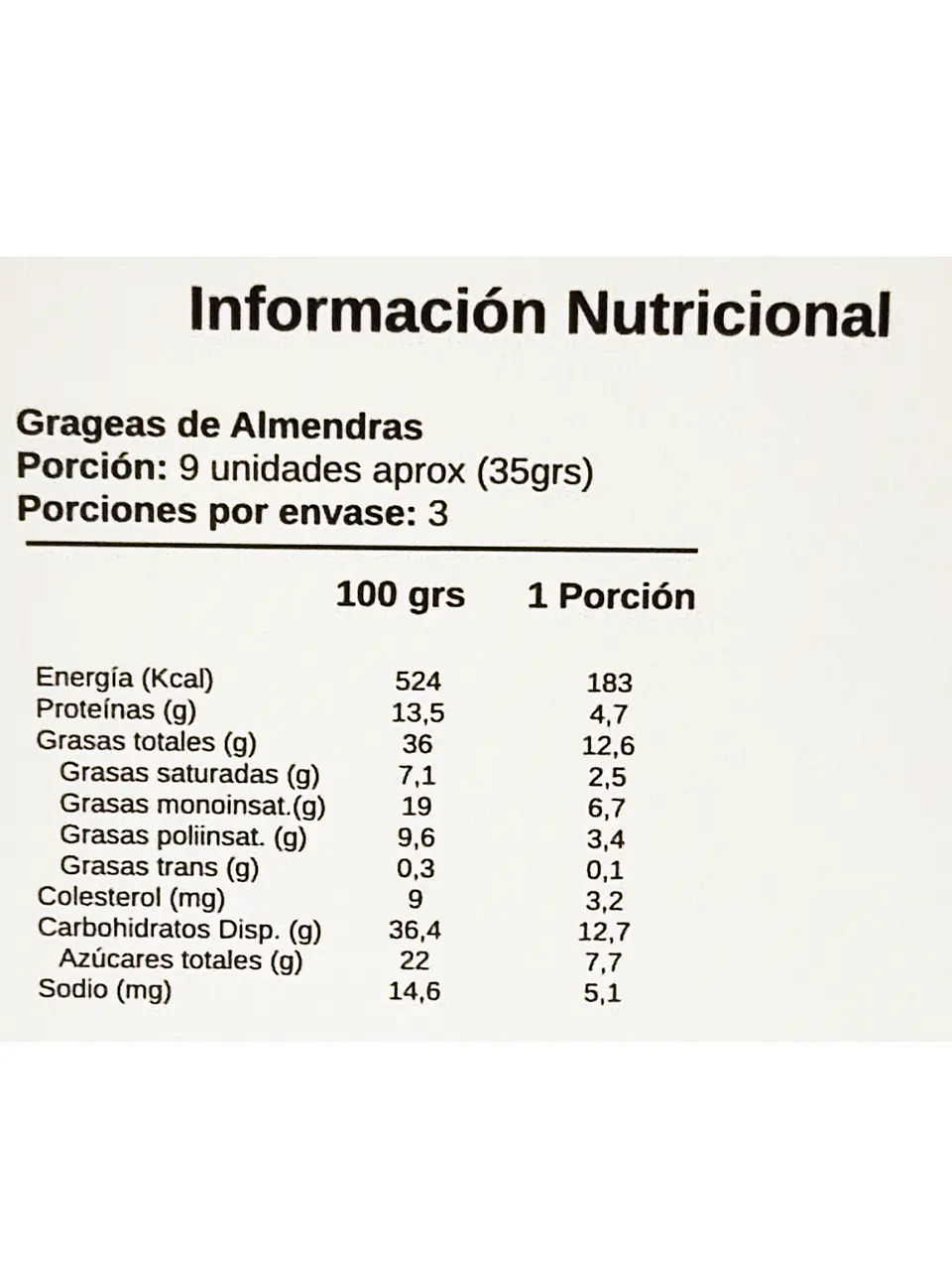 Grageas de Almendras tostadas bañadas en Chocolate Blanco y Chocolate de Leche - Kokoa - 90g 2