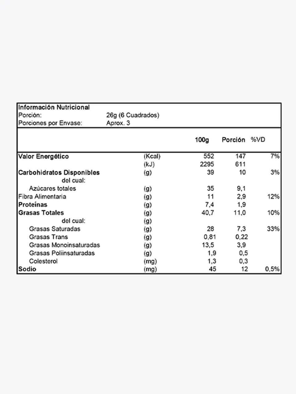 Barra de Chocolate Amargo & Naranja 72% - Costa - 80g 2