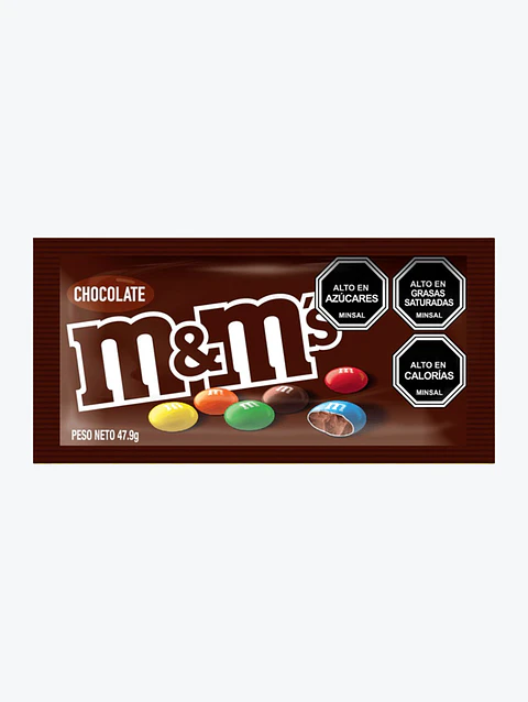 Grageas de Chocolate con Leche - M&M - 48g