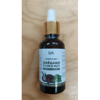 ACEITE OREGANO + ACEITE DE COCO MCT 30ML