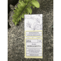 Óleo Bergamota 5 ml (Aceite esencial puro)