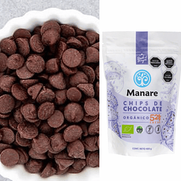 Chips de Chocolate Orgánico 52% cacao 400g 
