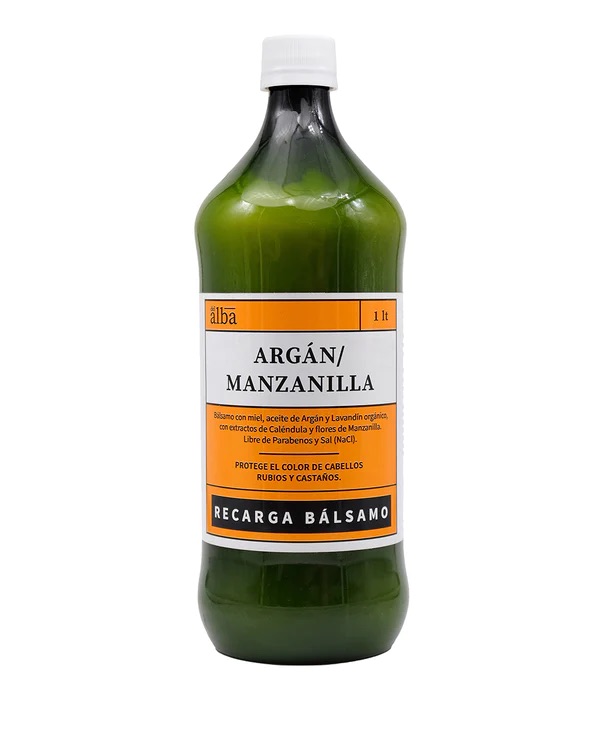 Aceite Natural de Manzanilla-Caléndula 1 Litro con dosificador