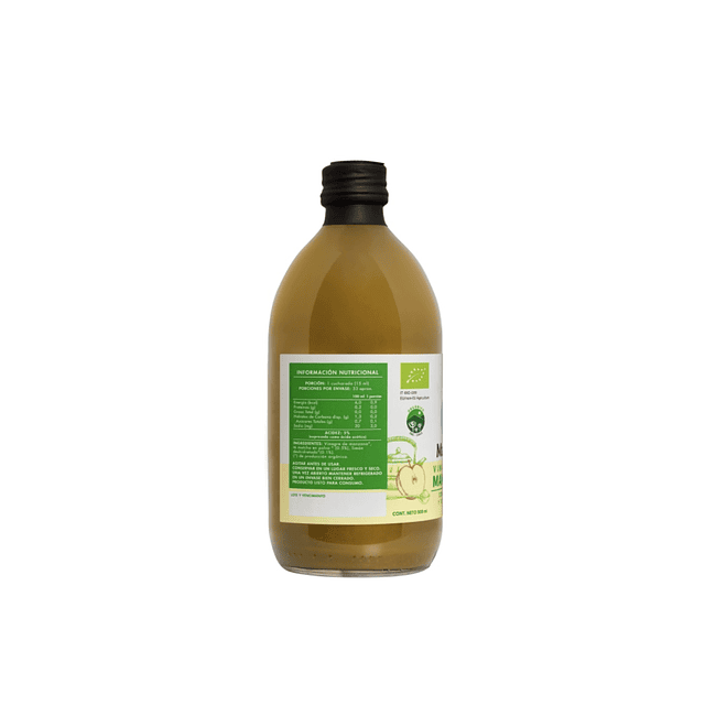 Vinagre de Manzana con Limón y Té Matcha y Orgánico 500ml