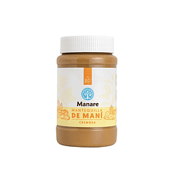 Mantequilla de maní Cremosa 500g MANARE