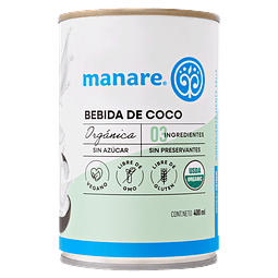 Bebida de Coco Orgánica 400ml