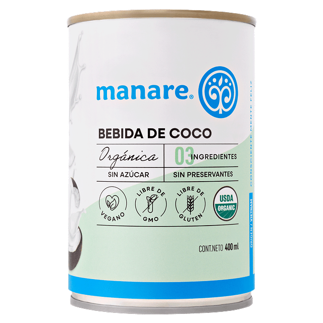 Bebida de Coco Orgánica 400ml