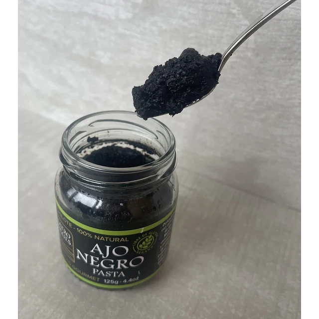 Pasta de ajo negro Chilote suavemente molida 125gr