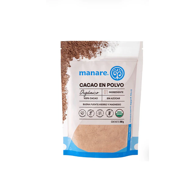 Cacao en polvo Orgánico 200g