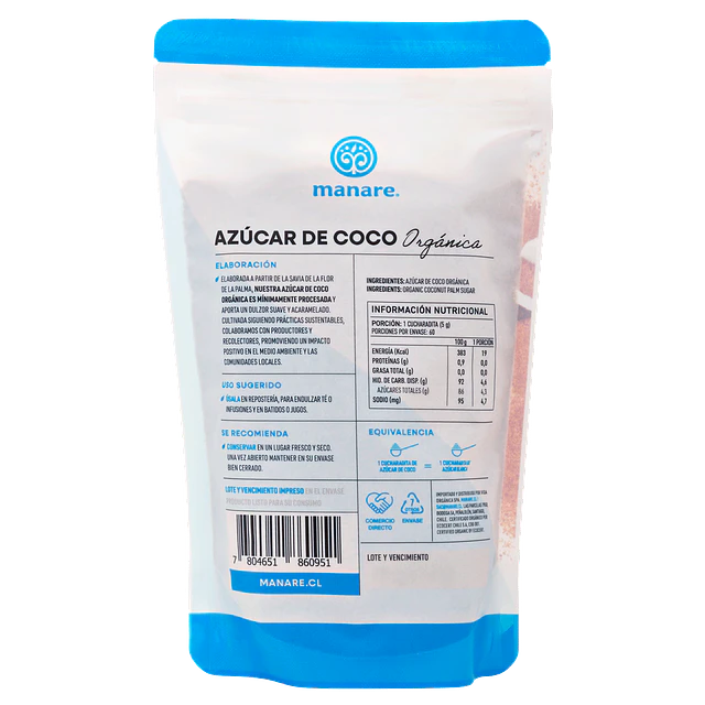 Azúcar de Coco Orgánica 300g