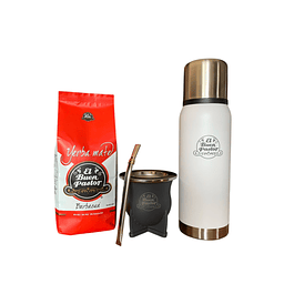 Set Matero Mate Color Gris El Buen Pastor