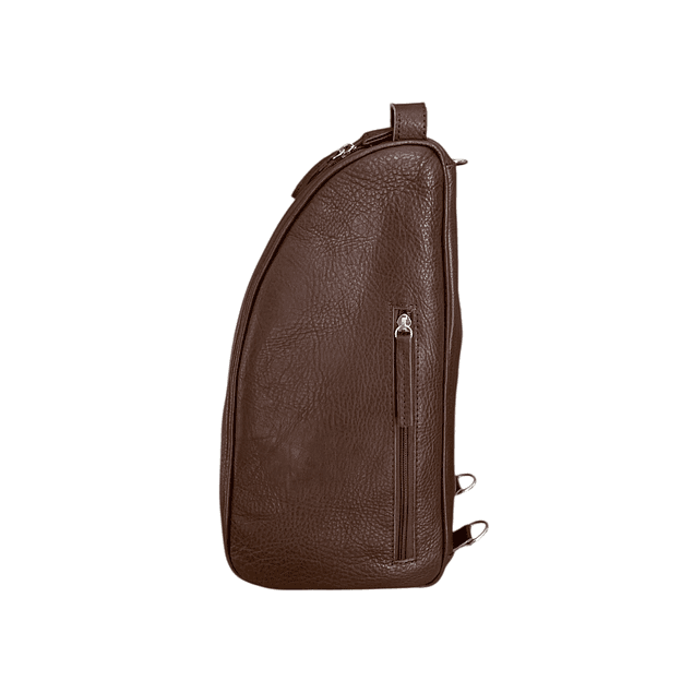 Bolso Matero de Cuero Café Oscuro El Buen Pastor