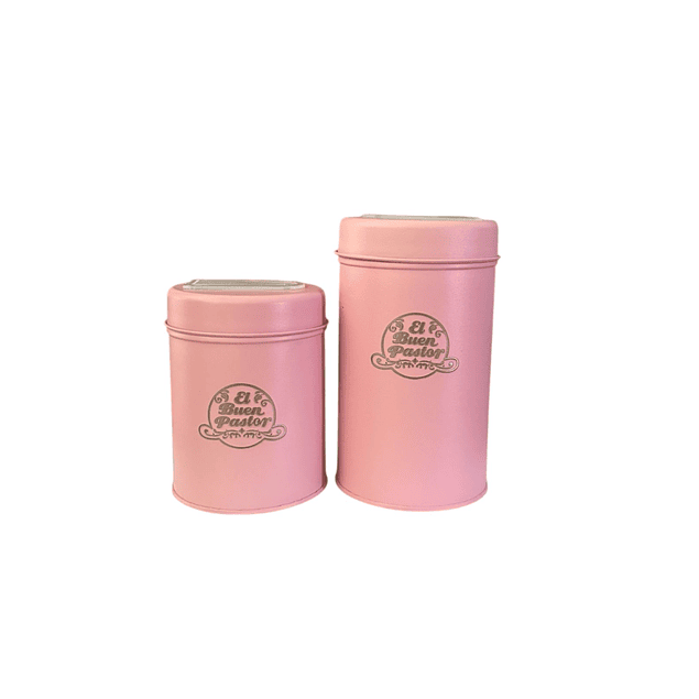 Set Matero Rosa Acero Inoxidable El Buen Pastor