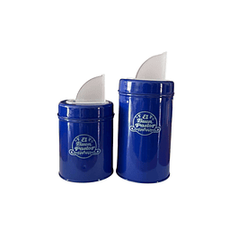 Set Yerbera mas Azucarera Color Azul El Buen Pastor