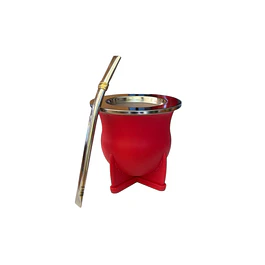 Mate Camionero Rojo El Buen Pastor Sin Logo