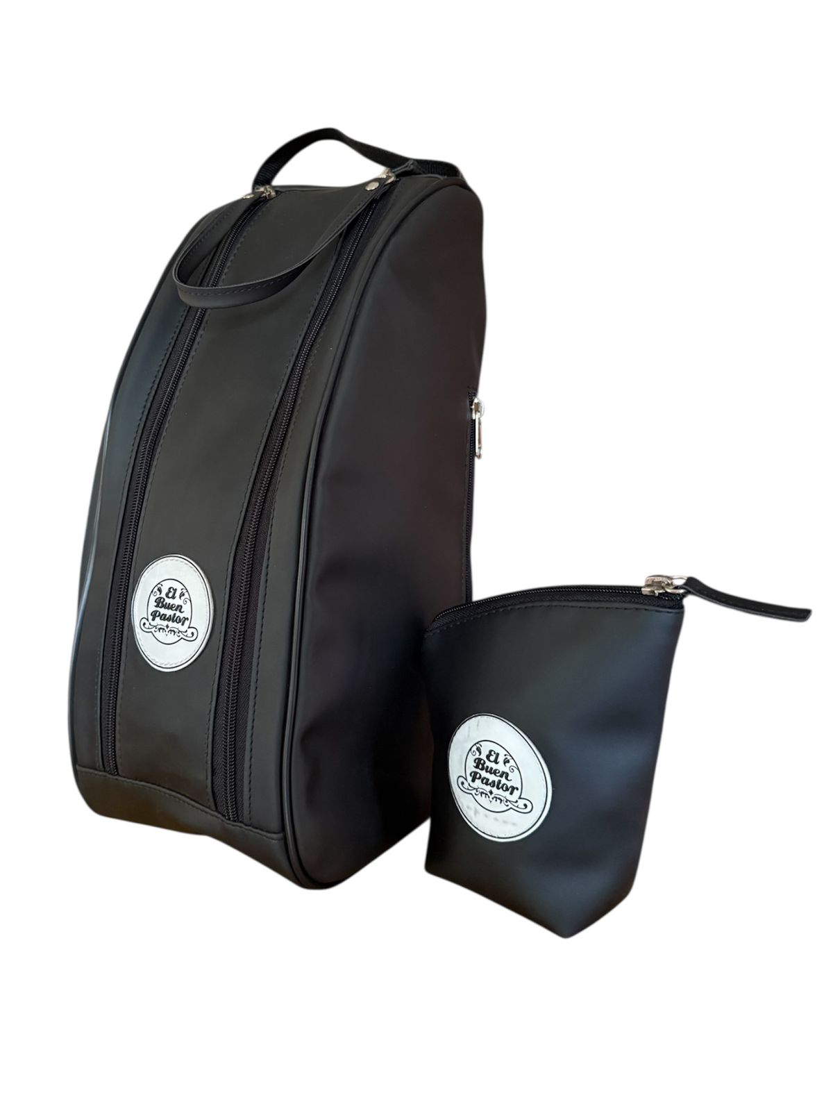 Bolso Matero Negro Engomado El Buen Pastor