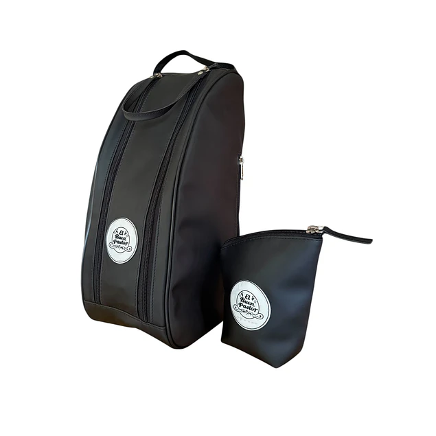 Bolso Matero Negro Engomado El Buen Pastor