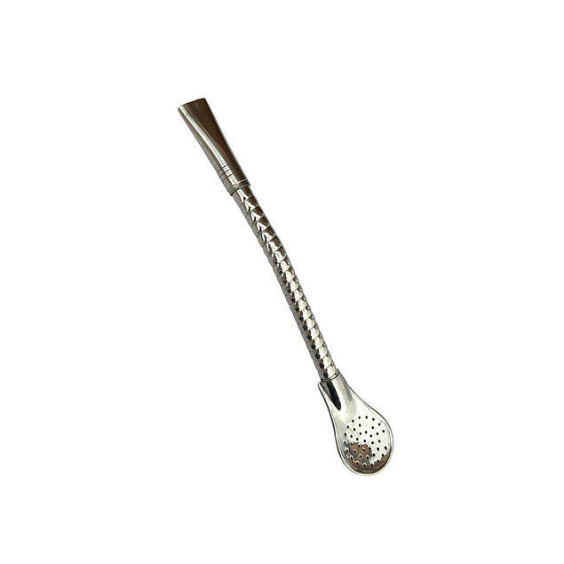 Bombilla Pico Loro de Acero Inoxidable El Buen Pastor