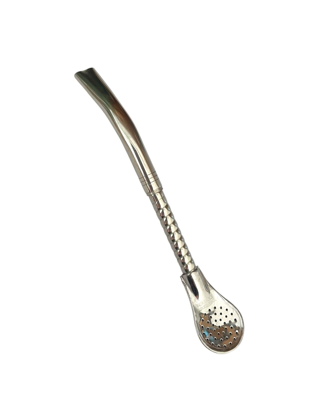 Bombilla Pico Loro de Acero Inoxidable El Buen Pastor