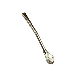 Bombilla Pico Loro de Acero Inoxidable El Buen Pastor