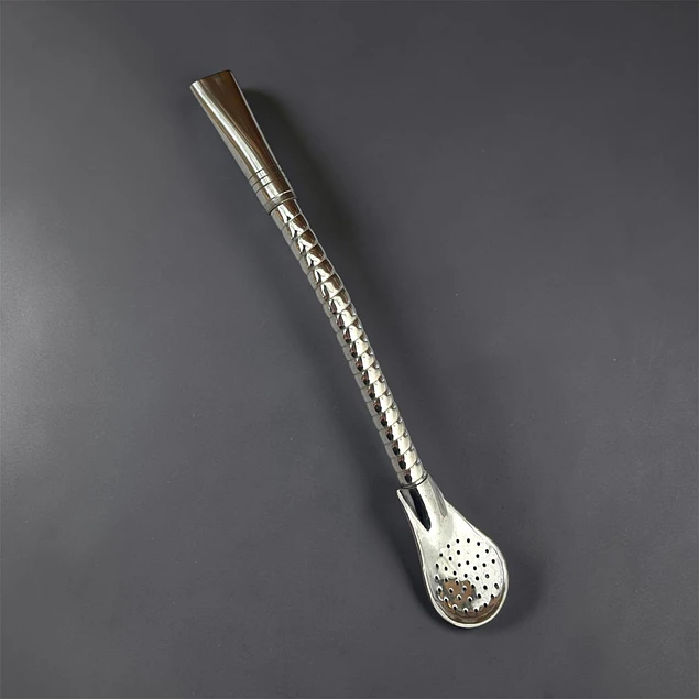 Bombilla Pico Loro de Acero Inoxidable El Buen Pastor